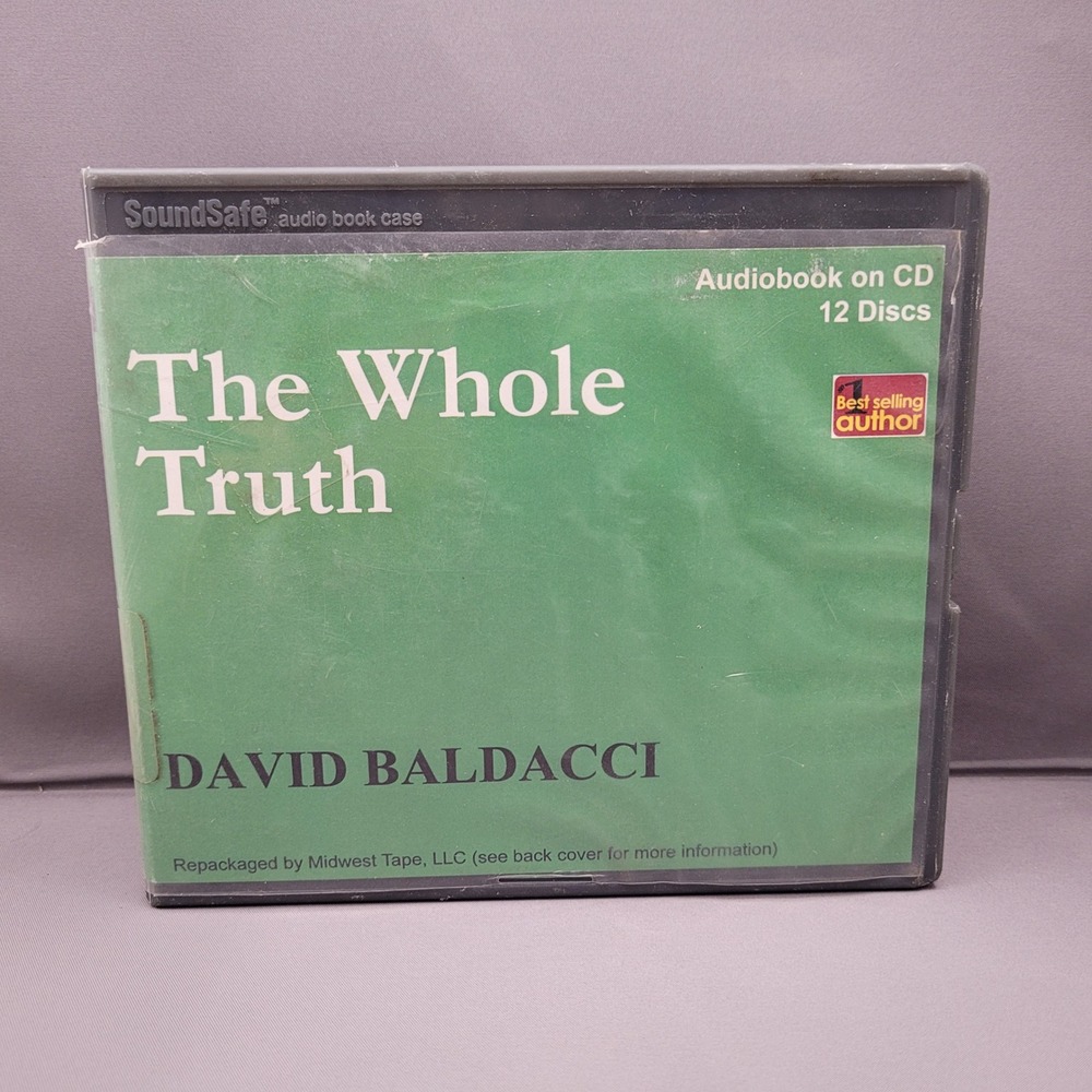 The Whole Truth (Audiobook on CD, 2008) David Baldacci - Ex-Library